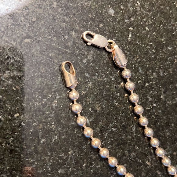 STERLING SILVER NECKLACE - Picture 2 of 3